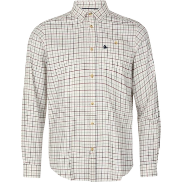 SEELAND Férfi Ing Shooting Shirt Cabernet/Blue Check