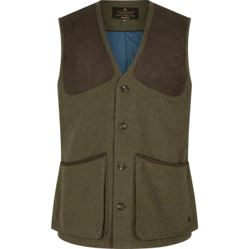SEELAND Férfi Mellény Hillside Waistcoat Moss Green