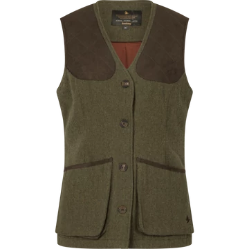 SEELAND Női Mellény Hillside Harriet Waistcoat Moss Green