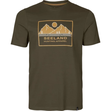 SEELAND Férfi Póló Kestrel T-Shirt Grizzly Brown