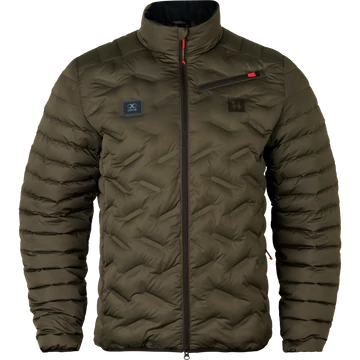 HARKILA Férfi Fűthető Kabát Clim8 Insulated Willow Green