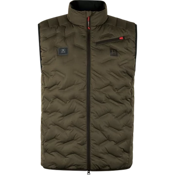 HARKILA Férfi Fűthető Mellény Clim8 Insulated Waistcoat Willow Green