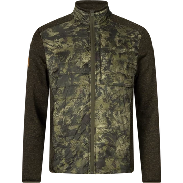SEELAND Férfi Dzseki Theo Hybrid Jacket Camo Pine/InVis Green