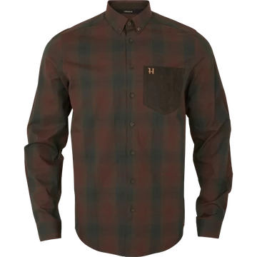 HARKILA Férfi Ing Akkan Shirt Burgundy