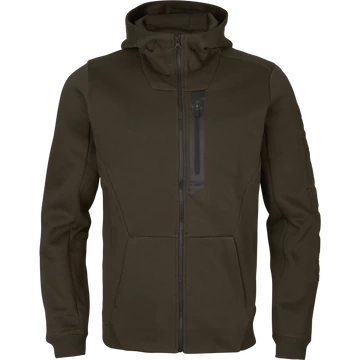 HARKILA Férfi Pulóver Hoodie Shadow Brown