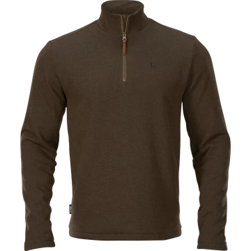 HARKILA Férfi Pulóver Retrieve HSP Pullover Dark Warm Olive