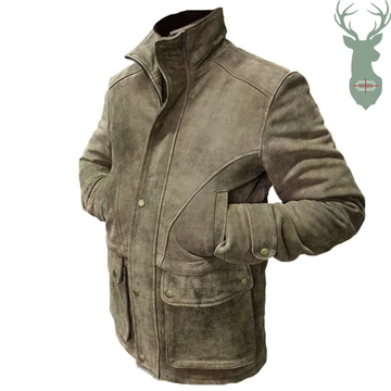 BETALOV Férfi Bőrkabát Moka