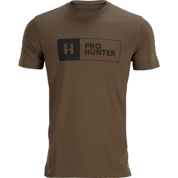 HARKILA Férfi Póló Pro Hunter S/S T-Shirt Slate Brown