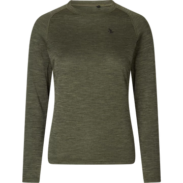 SEELAND Női Pulóver Active L/S Pine Green