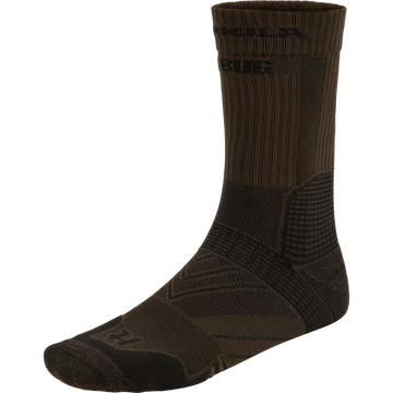 HARKILA Férfi Zokni Trail Socks Dark Olive/Willow Green