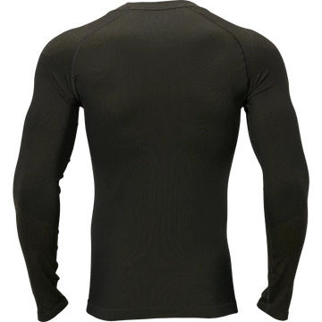 HARKILA Férfi Aláöltözet Base Active L/S O-Neck Dark W.Green
