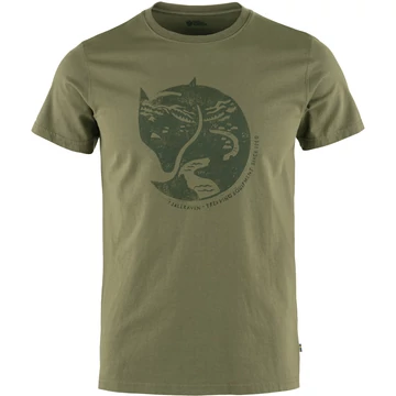 FJALLRAVEN Férfi Póló Arctic Fox Laurel Green