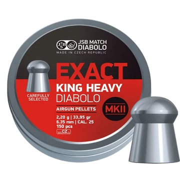 JSB 6,35MM Exact King Heavy 150DB MKII
