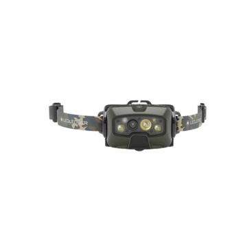 LEDLENSER Fejlámpa HF8R Core RGB 1600LM/210M LI-ION Tölthető Terepmintás