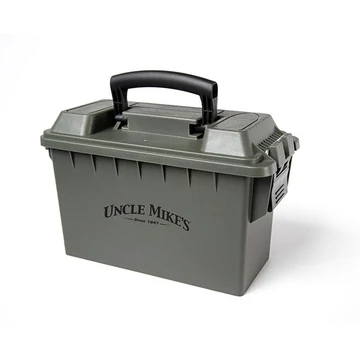 UNCLE MIKES Műanyag Lőszertartó Ammo Can Green Plastic