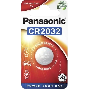 PANASONIC Gombelem CR2032 3V Lítium