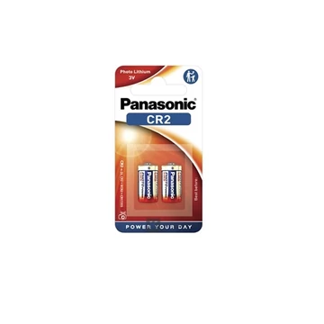 PANASONIC Fotóelem CR2 3V Lítium 2DB-Os