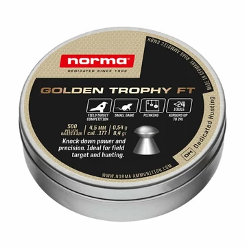 NORMA 4,5MM Lencse Golden Trophy FT 0,54G 500DB  