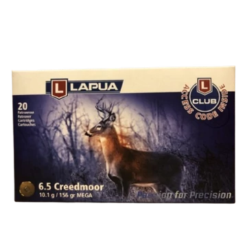 LAPUA 6,5 Creedmoore Soft Point 10,1G/156GR