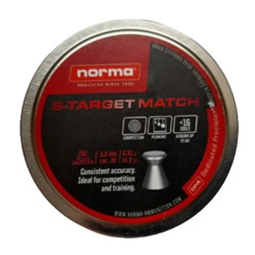 NORMA 5,5MM Lapos S-target Match 0,91G 250DB