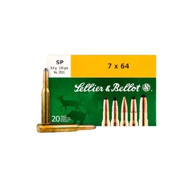 SELLIER & BELLOT 7X64 SP 9G 139GR