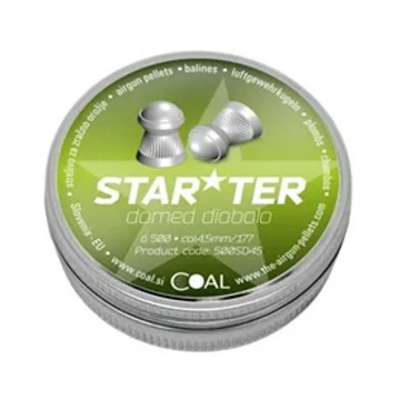 COAL 4,5MM Lencse Starter Domed Diabolo 500DB