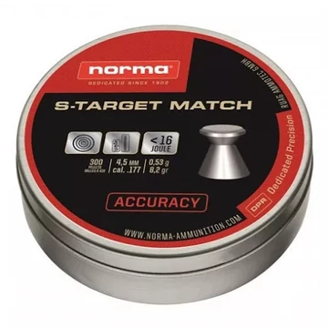 NORMA 4,5MM Lapos S-Target Match 0,53G 500DB