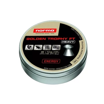 NORMA 4,5MM Lencse Golden Trophy FT Heavy 0,59G 500DB  