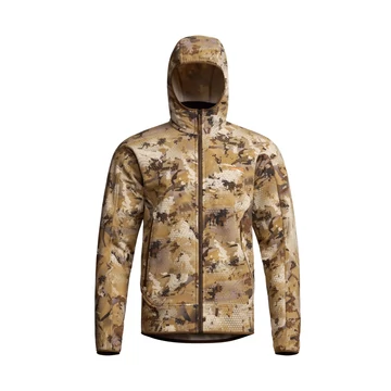 SITKA Férfi Felső Alpha Fleece Hooded Jacket Optifade Marsh