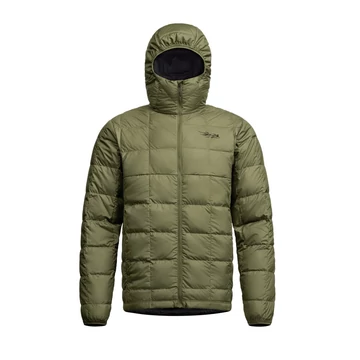 SITKA Férfi Kabát Microdown Hooded Jacket Olive Green