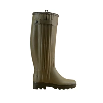 LE CHAMEAU Női Gumicsizma Chasseru Cipzáros Bőrös