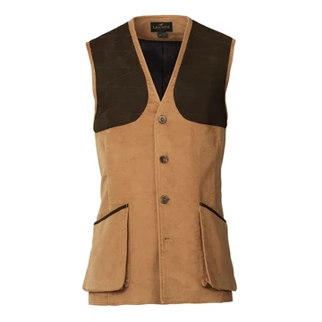 LAKSEN Férfi Mellény Belgravia Leith Shooting Vest Camel