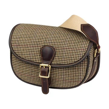 LAKSEN Oldaltáska Lily Tweed Cartridge Bag