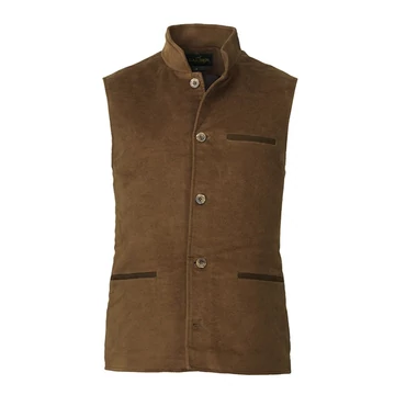 LAKSEN Férfi Mellény Belgravia Fife Vest Bronze