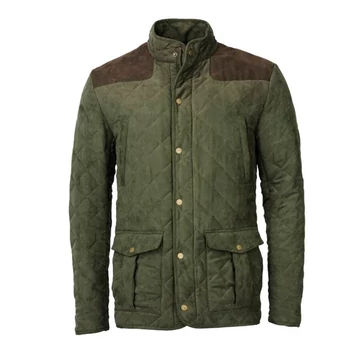 LAKSEN Férfi Kabát Hampton Jacket Olive