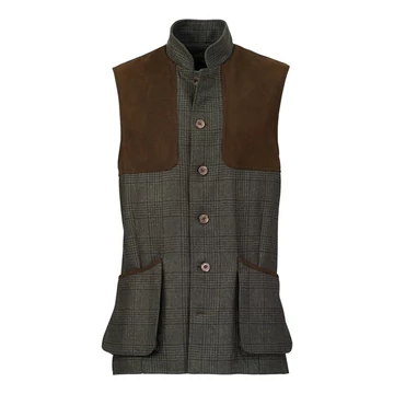 LAKSEN Férfi Mellény Mulland Shooting Vest Willow Green