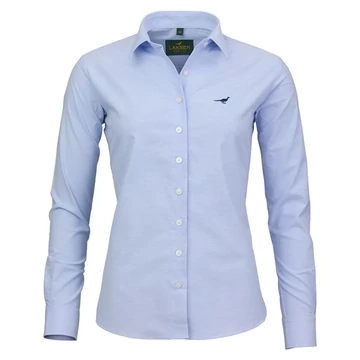 LAKSEN Női Ing Oxford Stretch Shirt Light Blue
