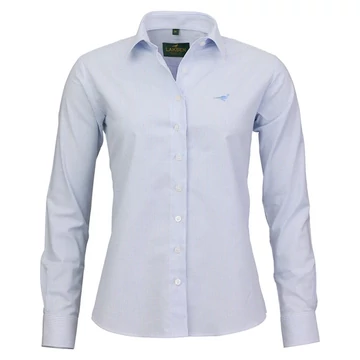 LAKSEN Női Ing Pin Oxford Stretch Shirt Light Blue