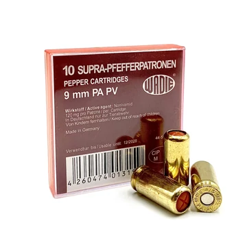 WADIE 9MM Riasztó Lövedék PA PV-Supra Pepper 120MG 