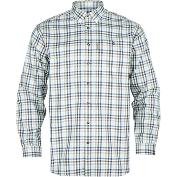 HARKILA Férfi Ing Milford Shirt Sea Blue
