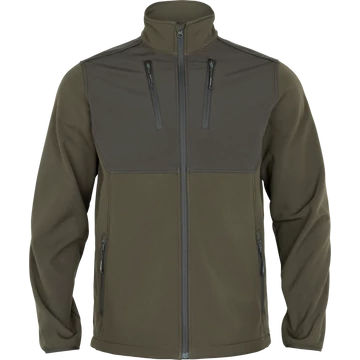 HARKILA Férfi Dzseki Scandinavian Softshell Jacket Willow Green/Shadow Brown