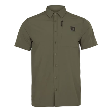 HARKILA Férfi Ing Trek Shirt S/S Grape Leaf 