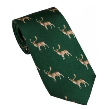 LAKSEN Nyakkendő Dám British Racing Green