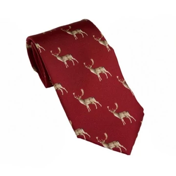 LAKSEN Nyakkendő Dám Vintage Red