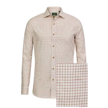 LAKSEN Férfi Ing Olaf Cotton Wool Shirt