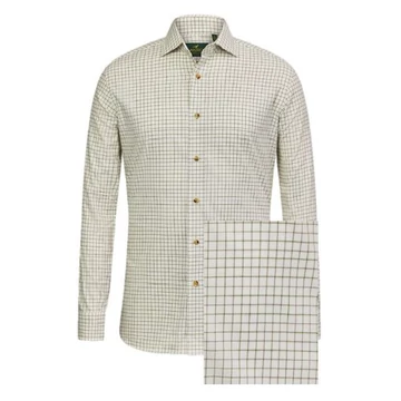 LAKSEN Férfi Nikolaj Cotton Wool Shirt