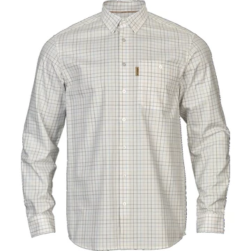 HARKILA Férfi Ing Portfield Shirt L/S Naval Blue