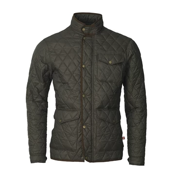 LAKSEN Férfi Kabát Brewster Quilted Jacket Olive
