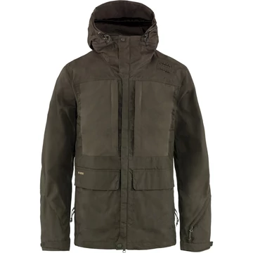 FJALLRAVEN Férfi Kabát Lappland Hybrid Jacket Dark Olive