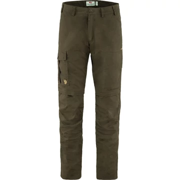 FJALLRAVEN Férfi Nadrág Karl Pro Zip-Off Dark Olive